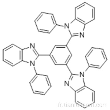 1,3,5-Tris (1-phényl-1H-benzimidazol-2-yl) benzène CAS 192198-85-9